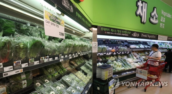 폭염에 채소 가격도 폭등 [연합뉴스 자료]