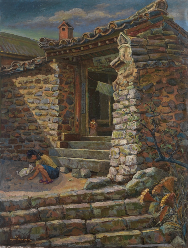 양지, 캔버스에 유채, 162.2x130.3 cm, 1981