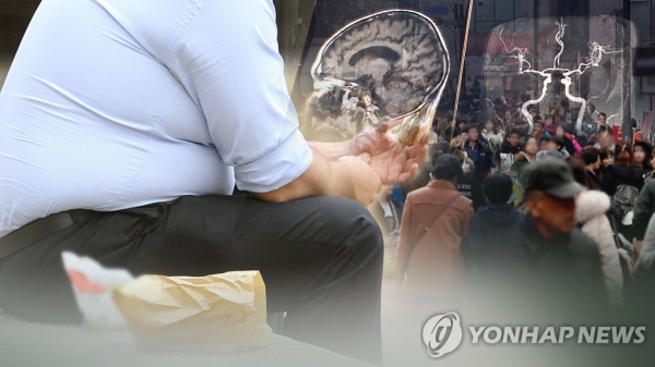 국민건강 '적신호'…10명 중 3명 대사증후군 (CG) [연합뉴스TV 제공]